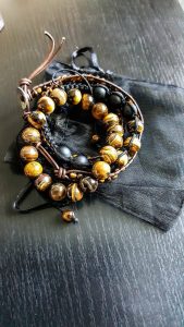 bracelet en pierres naturelles de chez Maklyst