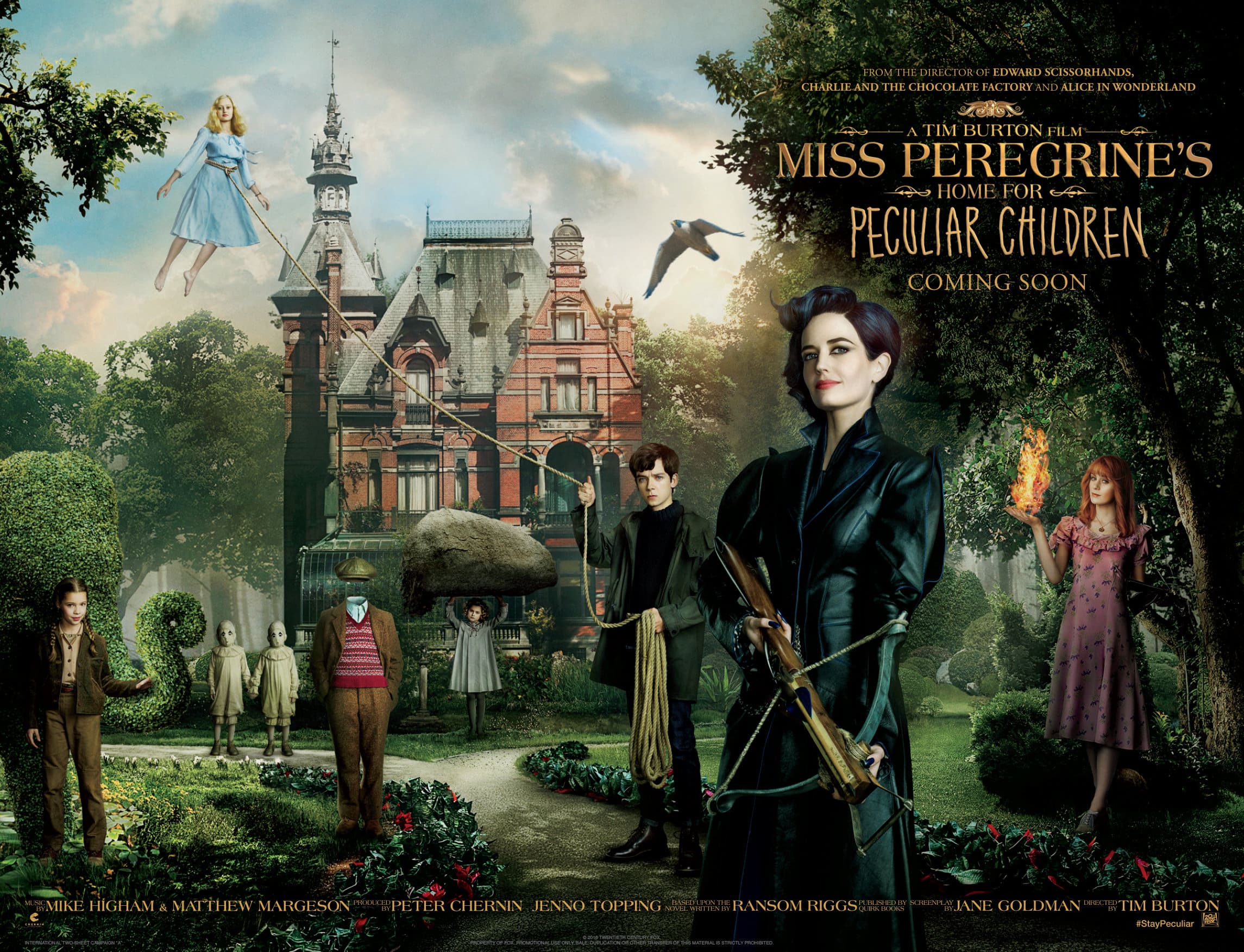Film Miss Peregrine et les enfants particuliers : avis, critique