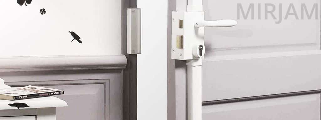 serrrure blanche ideale pour goder