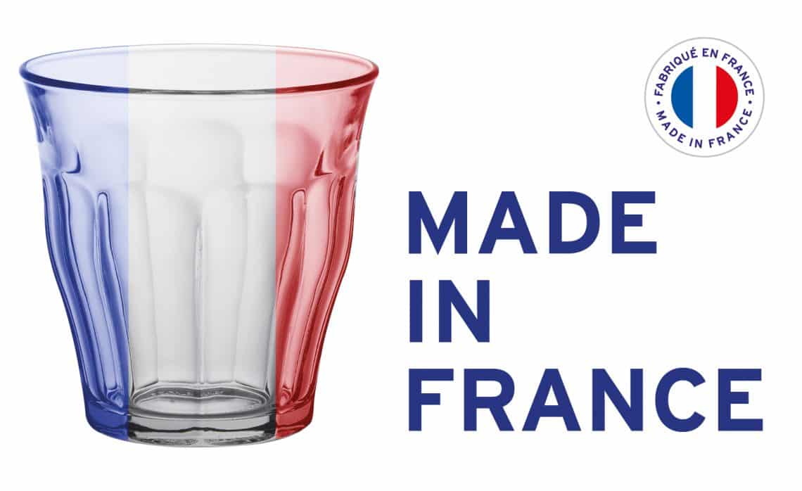 un set de verres Duralex numérotés à 1 euro chez Intermaché