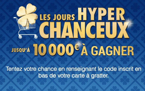 Les Jours Hyper Chanceux Carrefour - jeu carrefour.fr