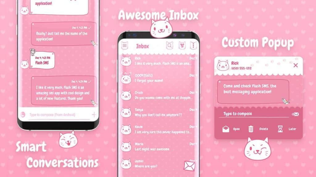 "hello sms" : aplication android de sms