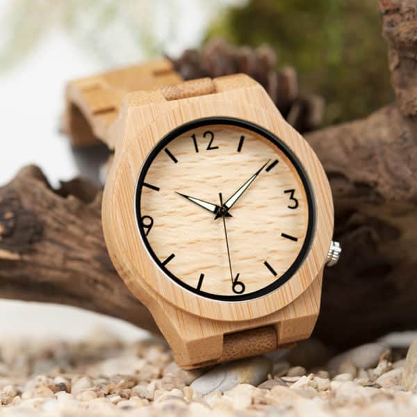 La tendance des montres en bois