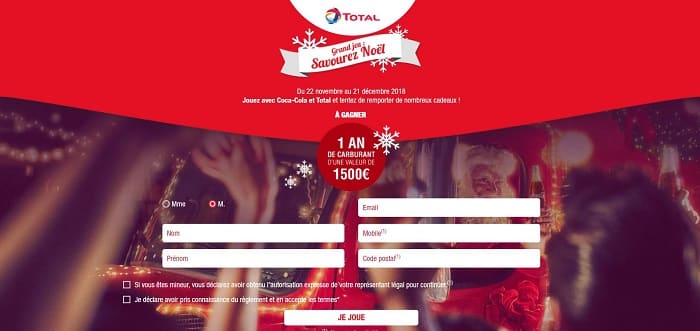 jeu Total Savourez Noel - savoureznoel-total.fr