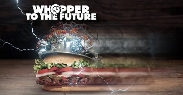 Burger King Whopper to the future