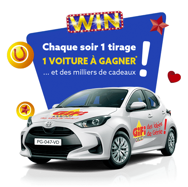 GIFI win "gagner avec votre ticket de caisse"