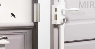 serrrure blanche ideale pour goder