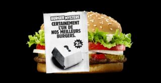 opération "burger mystère" - burger king