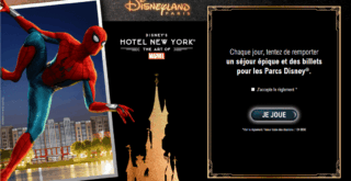 Jeu Leclerc "deviens un héros" sur www.disneyland.leclerc